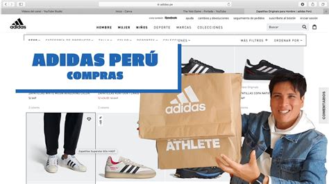 sitio oficial de Adidas